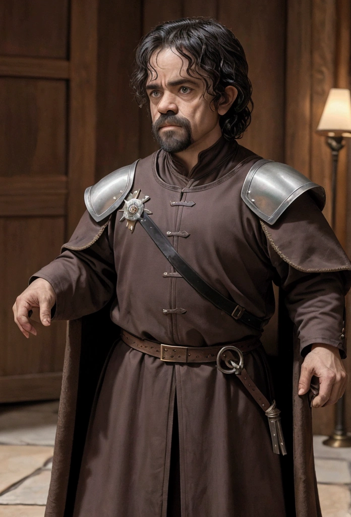 Gustavo the dwarf musketeer clothing , has resemblance Tyrion Lannister difference backed Spanish court ,it is sovereign hand