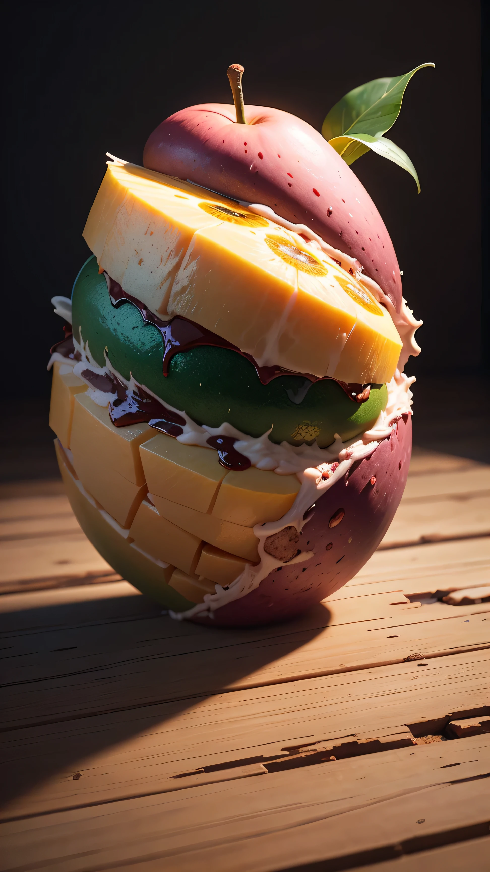 hyper detailed masterpiece MANGO,dynamic,awesome quality,floating liquid plant,ral-passion fruit,photorealistic,cinematic lighting,3d,highly detailed,intricate details,ultra-realistic,ultra-detailed,hyperrealistic,hyper-realistic,octane render,4k,8k,highly detailed description,sharp focus,extremely detailed,professional digital art,concept art,studio lighting,physically-based rendering,volumetric lighting,vibrant colors,natural colors,realistic textures,vivid colors,dramatic lighting
