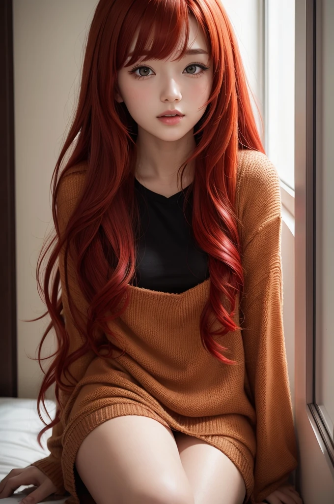 red-haired girl