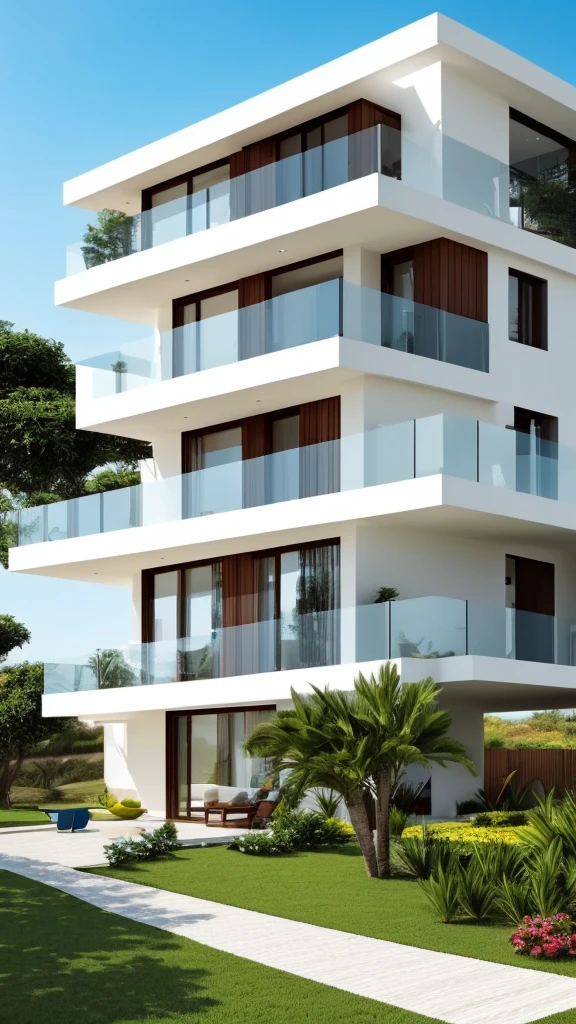 Modern house with sea view 