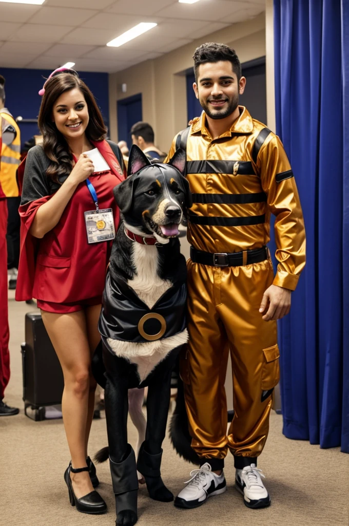 (Male) (wears dog sex costume)