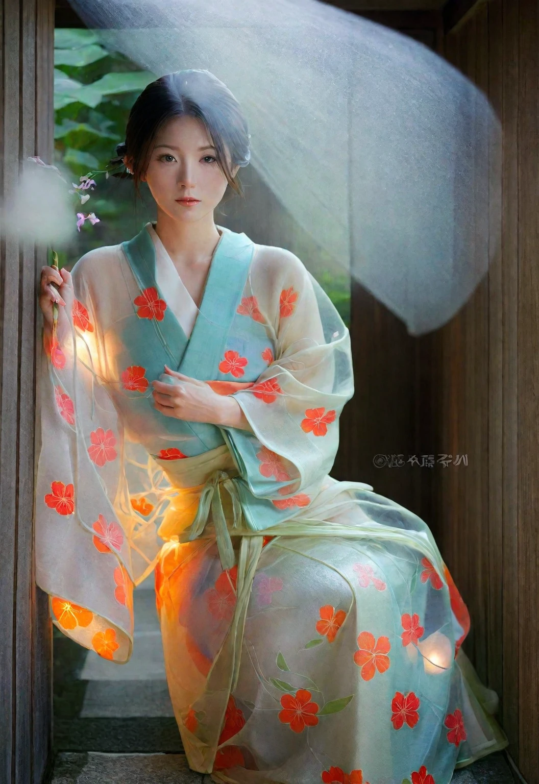 see-through kimono, yukata, Traditional Japanese, Japanese women, Japanese Style, Japanese style