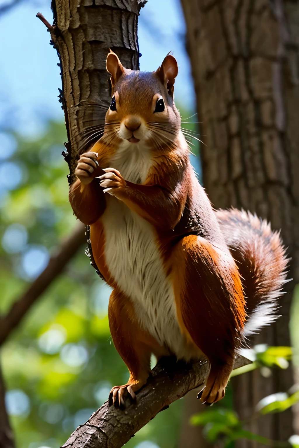 Fighting Kung Fu squirrel just ripped the head off of Wolverine