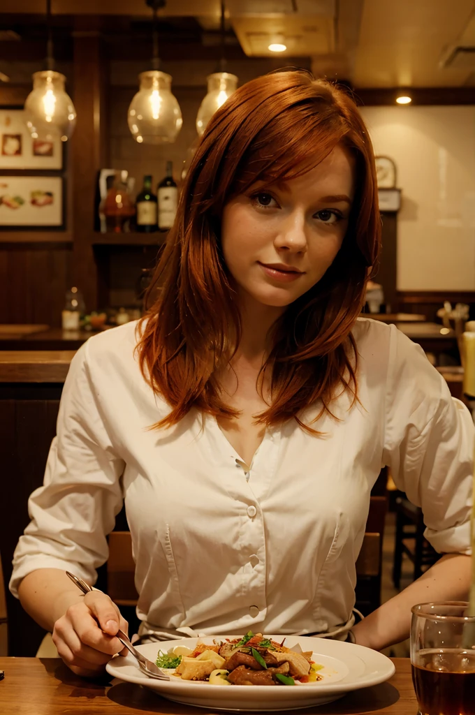 Young redhead