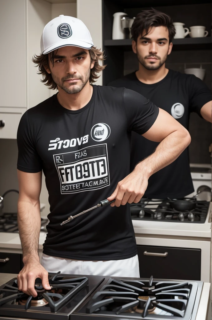 Stove with the Botafogo F shirt.R
