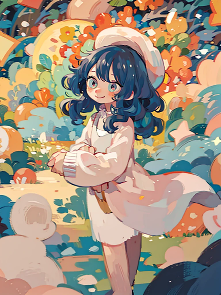 ((SFW)), (best quality,4k,8k, high res,masterpiece:1.2), ((masterpiece)), (((best quality))), slightly muted colors, solo girl, 1 character only, same character, hair color, hairstyle fax, eyes, simple white background, clouds, flowy hair, stars in hair, adult, starry eyes, sea, ocean, celestial, hairstyle fax, deity, muted blue hair, sky-like hair with stars, ocean hair, soft smile, (({comforting aura}))