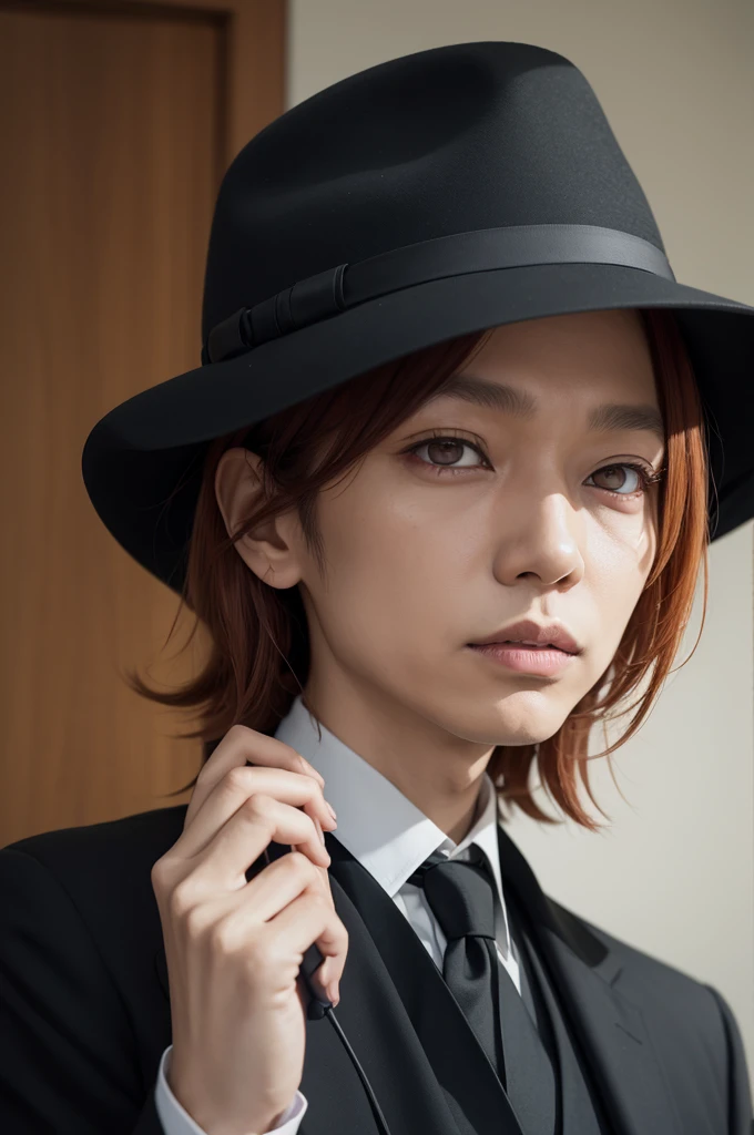 Chuuya Nakahara&#39;s hat drawing 