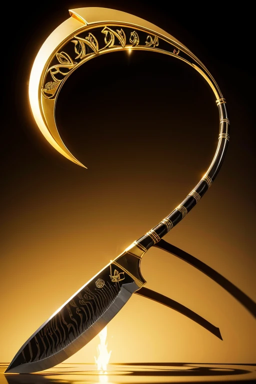 sickle cut knife golden sickle death with the scythe