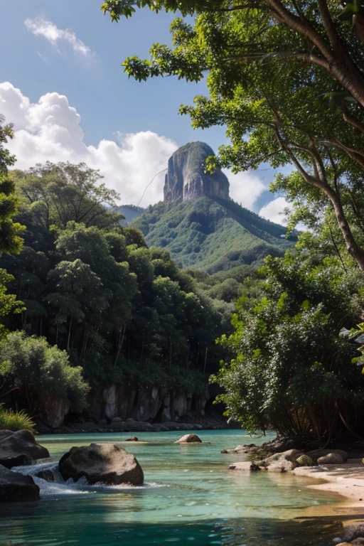 The most beautiful landscape in the tropical world