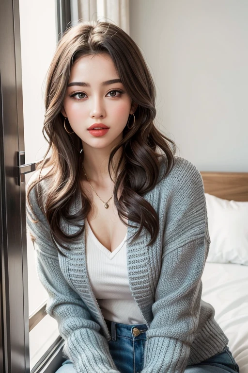 ((best qualityer)), girl with full lips