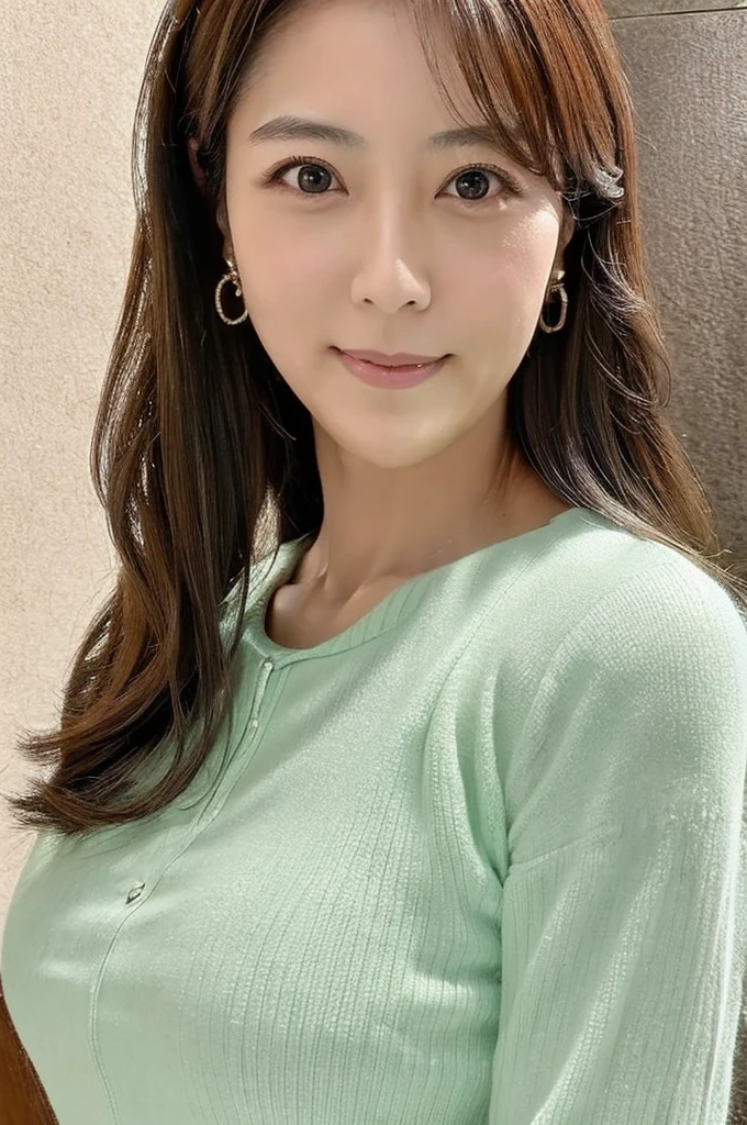 ((Highest quality)), ((masterpiece)), (detailed),Perfect Face,Japanese,Mature Woman,Upper Body