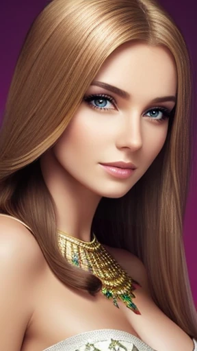 Make a beautiful woman from Lithuania 