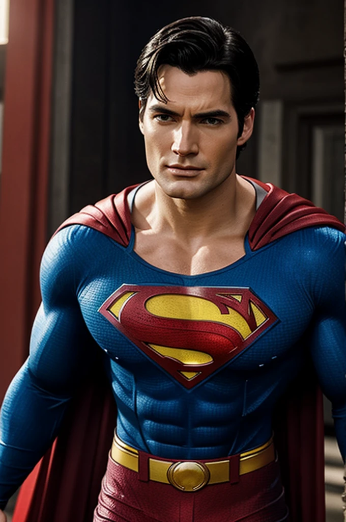 A character with the redeemed face of the singer Superman&#39;s body with the golden cape, his logos on the chest are RD2 WITH A SILVER BACKGROUND AND HIS CLOTHES ARE TRANSPARENT WINE WITH A VERY NICE CAP