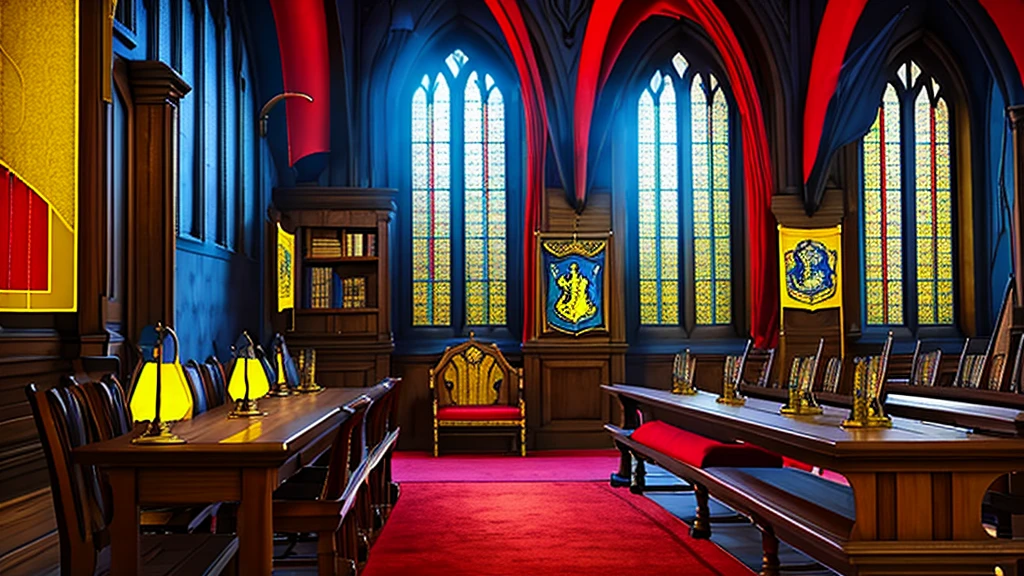 masterpiece,Highest quality,Realistic illustrations,Classic,Fantasy Full HD,Wide々,Arched Windows,navy red carpet,red and yellow silk hangs on the walls,machine,Chair,Book棚,Quill pen,Book,Hermione Jean Granger
« Slytherin Common Room» «Harry Potter Movie World»