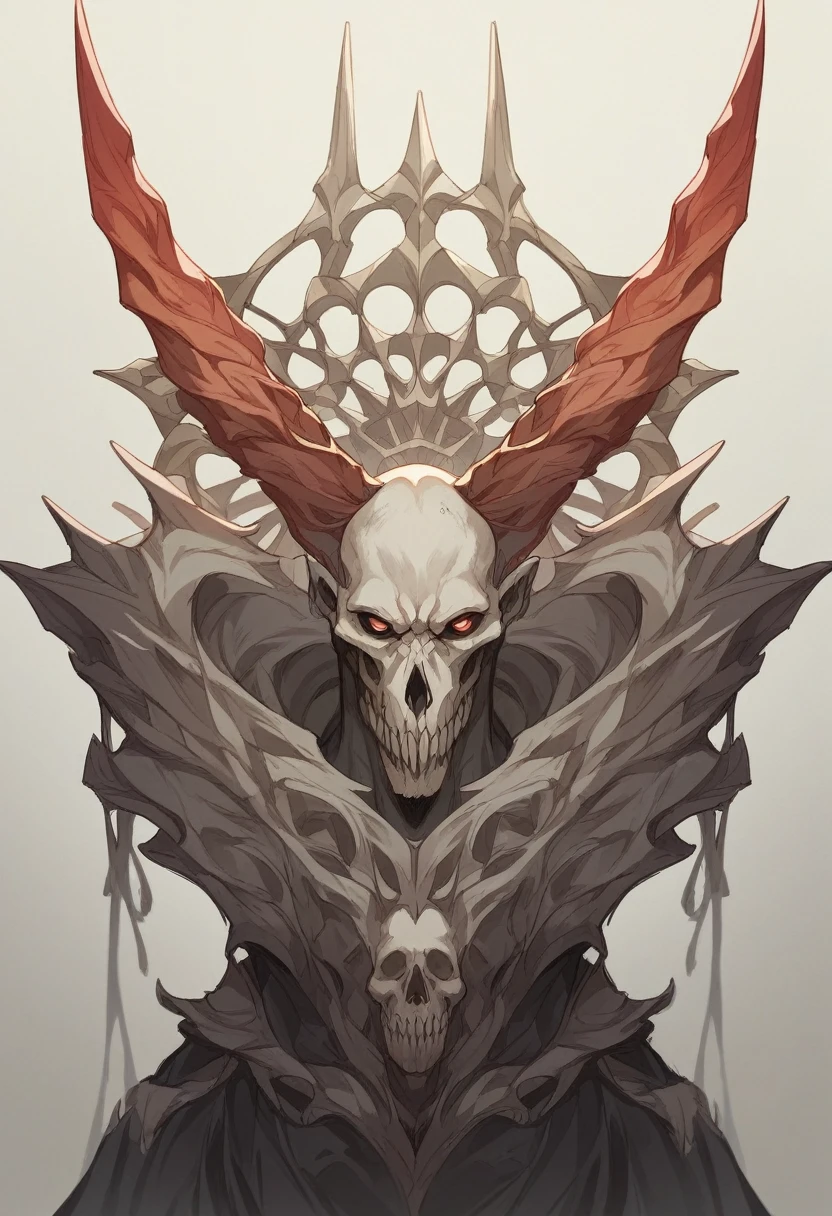A dark and detailed artistic skull with ((decadent fade effect)) opaque chorus , with tormented expressionist art using ((high resolution , clear clarification with detailed refined image))