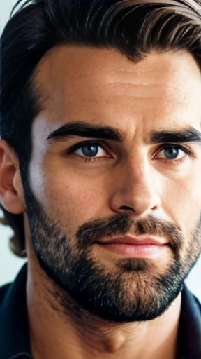 Make a 30-year-old Galitzianer man focus on his face
