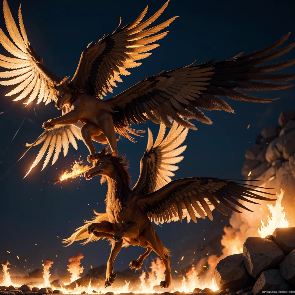 phoenix on fire
