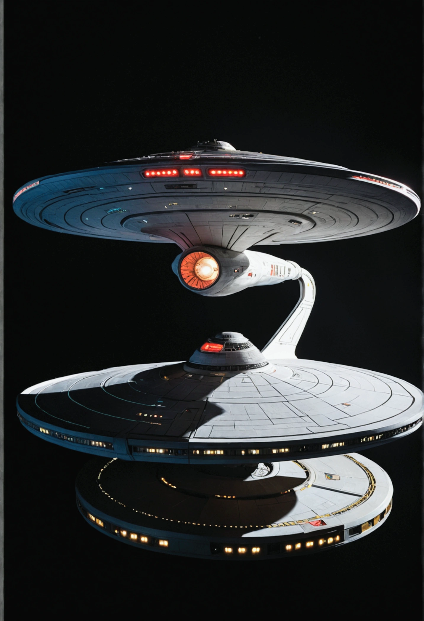 foto da nave enterprise de star trek