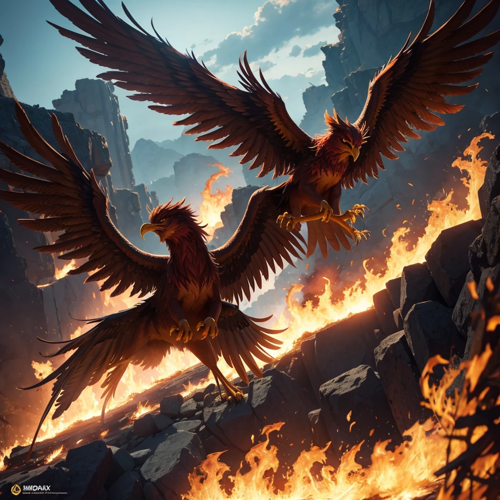 phoenix on fire