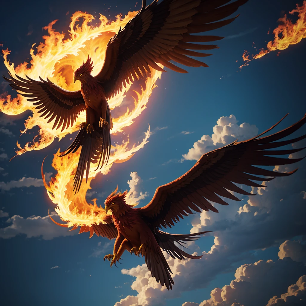 phoenix on fire