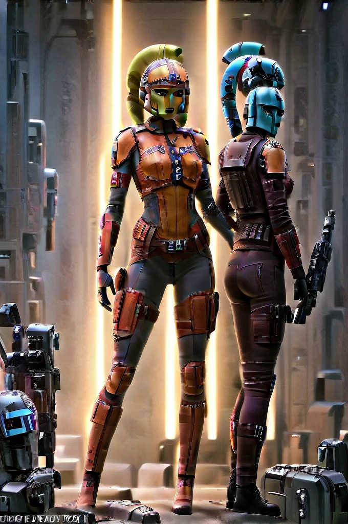 A ((female Twi'lek ))Mandalorian, detailed futuristic armor, intricate helmet, jetpack, blaster rifle, epic pose, dramatic lighting, gritty sci-fi atmosphere, cinematic, dramatic colors, highly detailed, 8k, photorealistic, masterpiece
