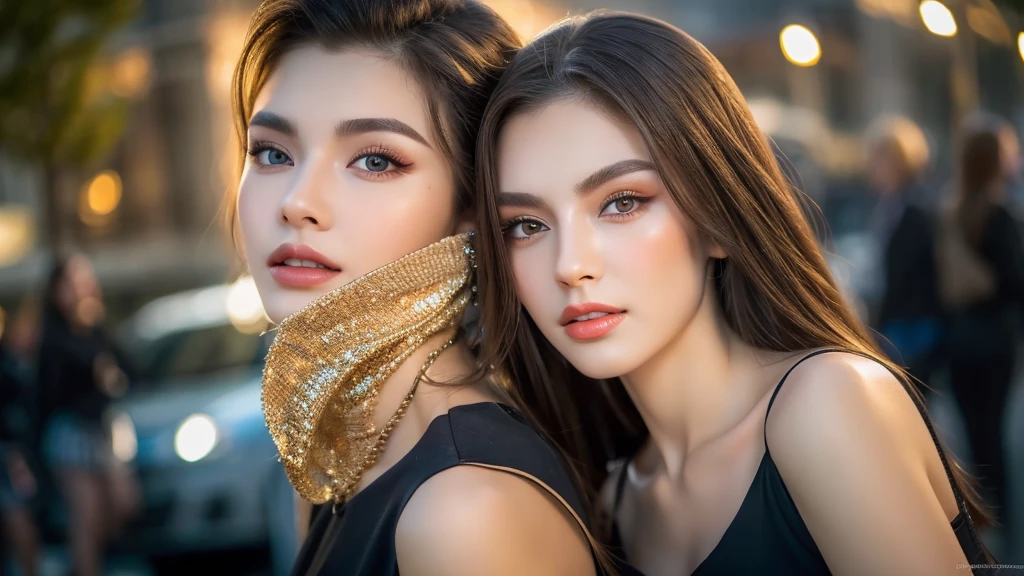 Russian model woman, Photorealsitic, Detailed skin, Detailed lips, Detailed eyebrows, PUPILS SPARKLING, depth of fields, ccurate, Super Detail, Best Quality, hight resolution, Anatomically correct, Textured skin, high details, High quality, short skirt, full body