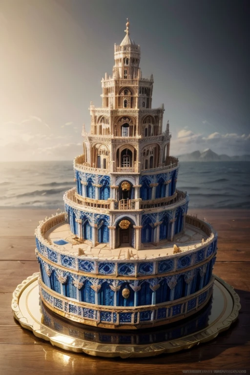 Whole cake Island, and island made out of cake, digital art, intricate details, 8k, photorealistic, hyperrealistic, cinematic lighting, dramatic lighting, high quality, intricate details, masterpiece, digital art 