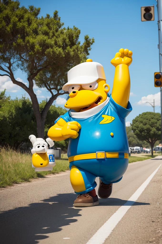 The character Barte Simpson