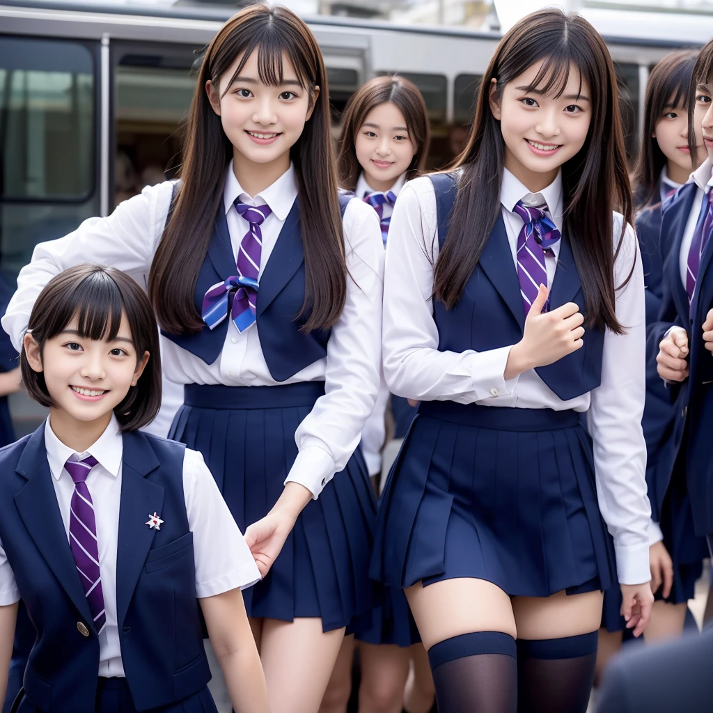 Center View、An Asian woman in a short skirt and bow tie is sitting on a train、Cute school girl、Japanese girls uniform、Wear Japan 、Japanese 、Surreal 、Dressed as a high school girl、Surreal 、Wear a uniform、Realistic school girl、Girl in uniform、Wear a uniform、 Pause、whole bodyエズビアン、Nice skin、Glowing Skin、Nice thighs、Shining thighs、Shining Regaleg , Japanese High School 、Nogizaka Idol、Korean Idol、Tai Gu emphasized、One person、Ultra mini skirt、From the knee up、Photograph from below、whole body