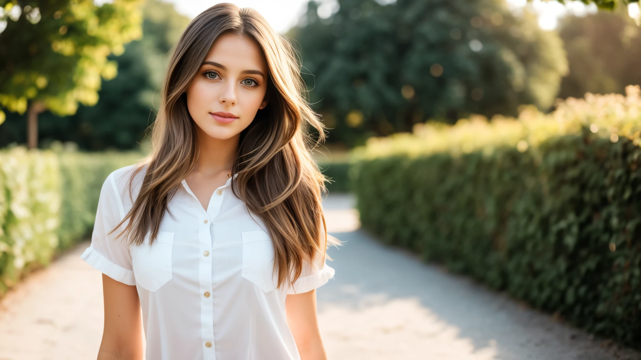 Foreigner, Full body Esbian, broke, ((Looking ahead)), Photo of a young girl, Model shooting so much, Brown-haired, shorth hair, (Look at viewers:1.2), (detailed students:1.3), (natural soft light), (charmant), film grains, Bokeh-Dof, pretty face, Super detailed skin, Perfect, bright eyes, Hautpore, soft hair, Seams of the fabric, Fabric structure