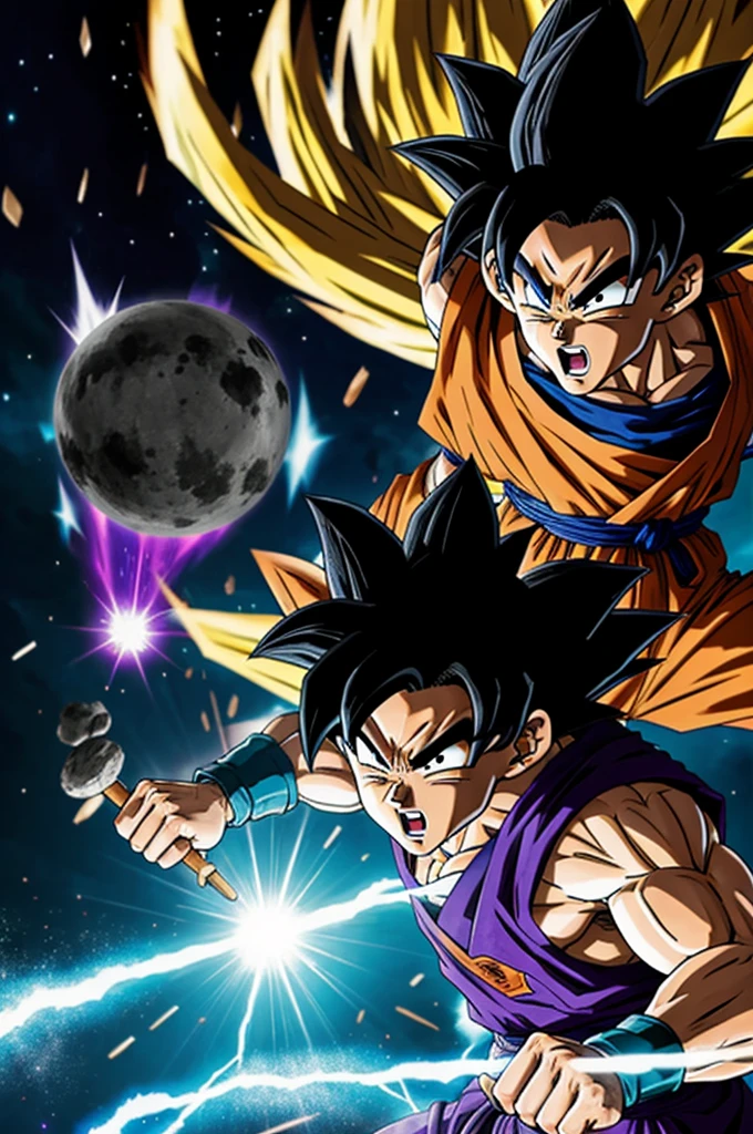 Goku vs Black freezer