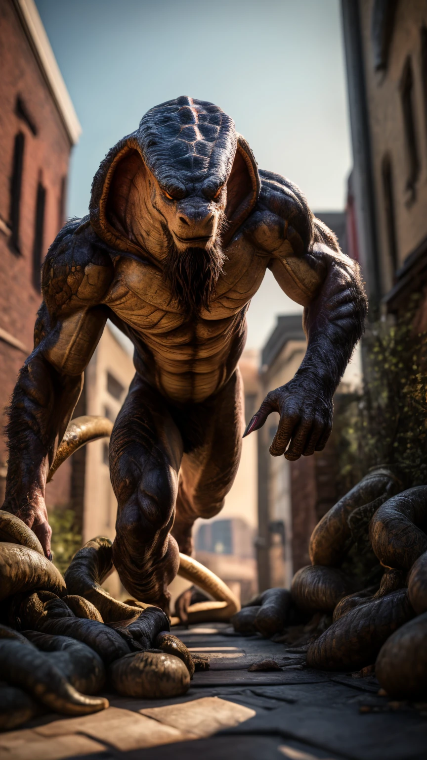 Libra, snake, snake hood, (Humanity:1.1), Setrak, humanoid, (Tentacle beard:1.2), running,
break
(masterpiece, Highest quality, Ultra-realistic, 4K, 2k, (Complex, Attention to detail:1.2), Film Photography, Soft Focus,
RAW Photos, Realistic, Analog Style, Scattered beneath the surface, Photorealism, Absurd resolution),, Dramatic lighting, Tim Burton's Nightmare, Monster Dreams, v-ray octane, highly detailed by artgem, art, trending artstation, Blender, Bright colors, steampunk, Messi, Cinematic Light, Alexa, Ultra Prime, Stephen Gammell's Style, Watercolor, Black and White, Swamp, Shadow Creatures, Dripping, Infected
