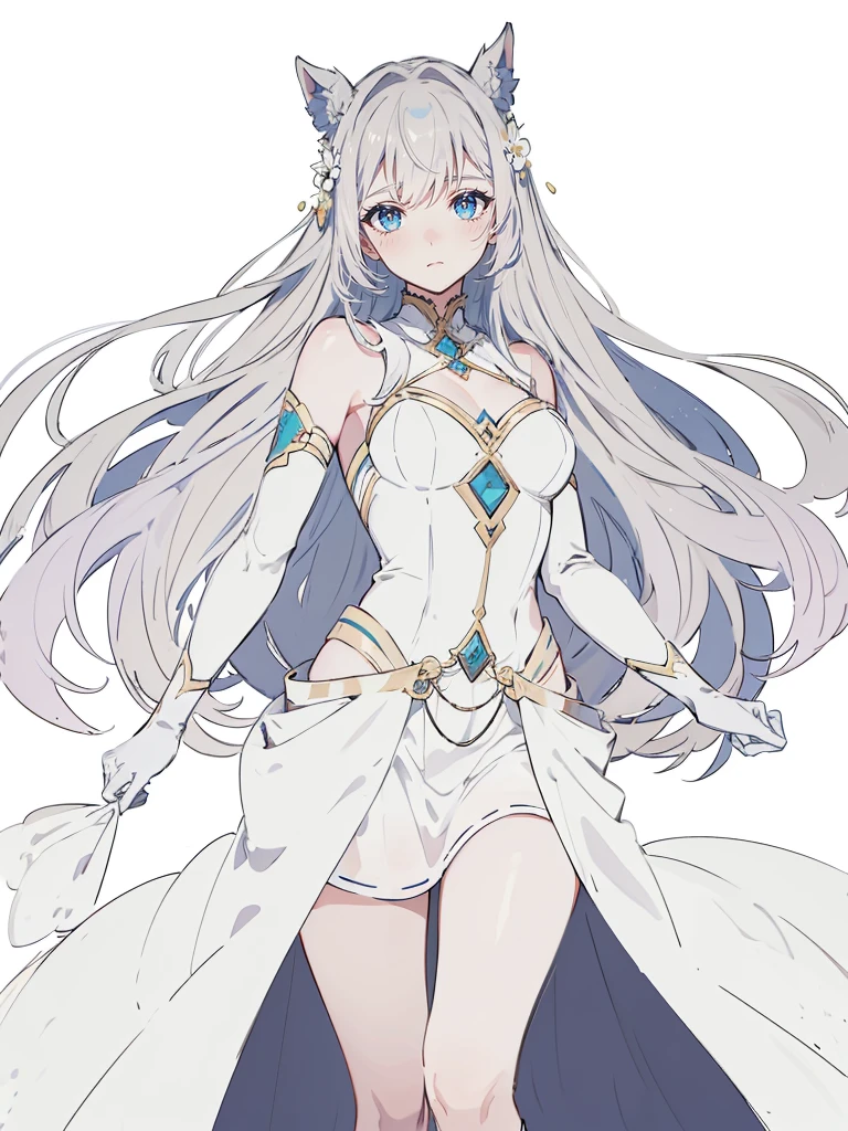 High resolution, masterpiece, accurate, Highest quality, Winner of numerous awards, High-resolution model,
Character portrait,Full body anime style, One girl, solo,