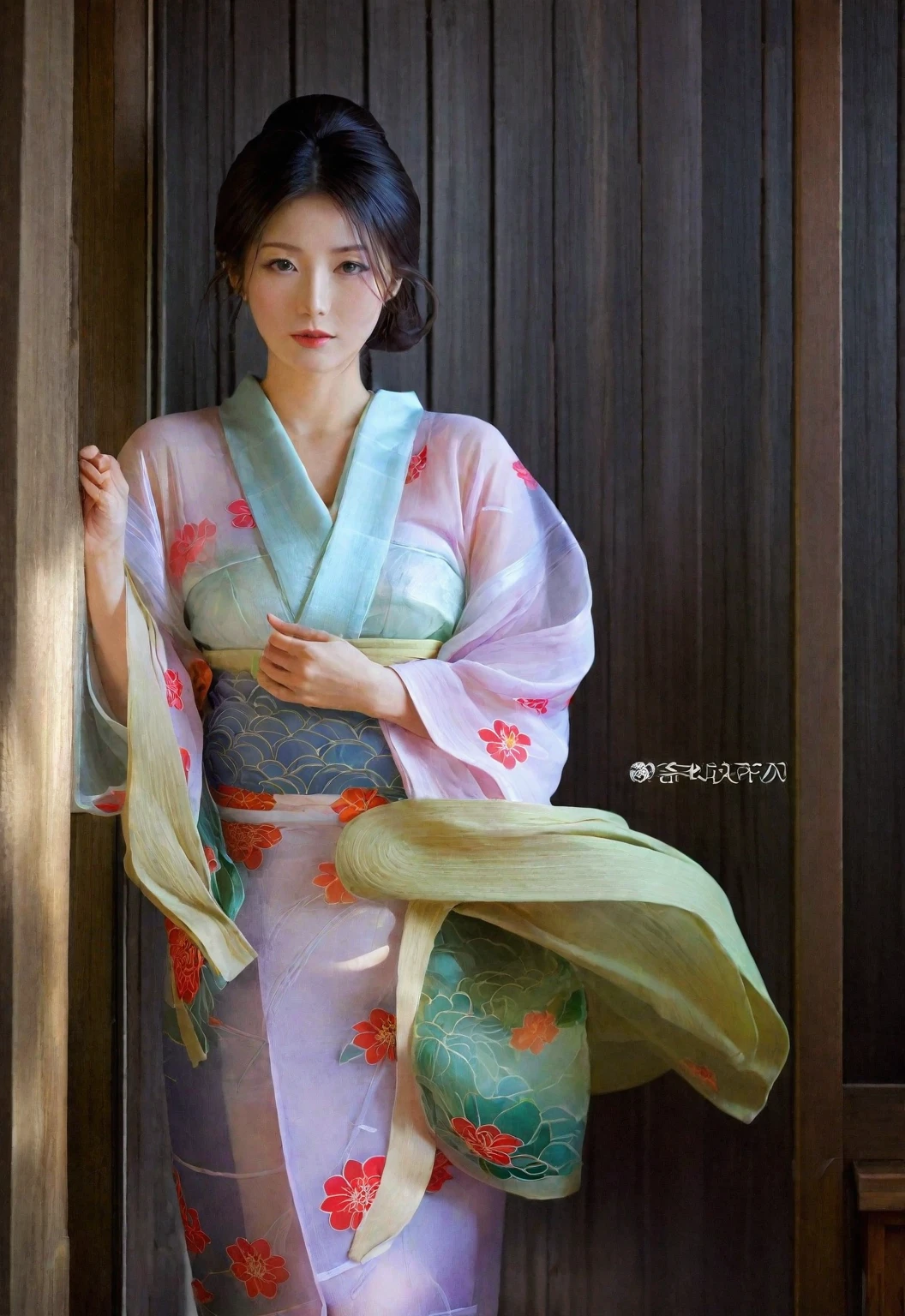 see-through kimono, yukata, Traditional Japanese, Japanese women, Japanese Style, Japanese style