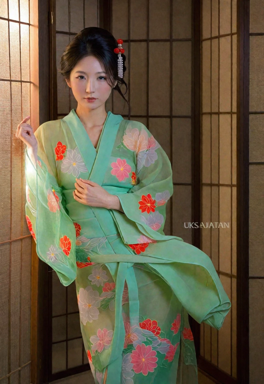 see-through kimono, yukata, Traditional Japanese, Japanese women, Japanese Style, Japanese style