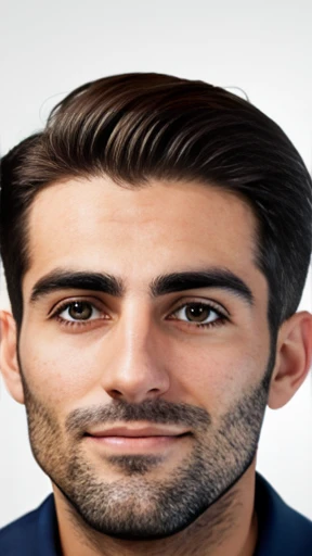 Make a 30 year old Italian man focus on his face