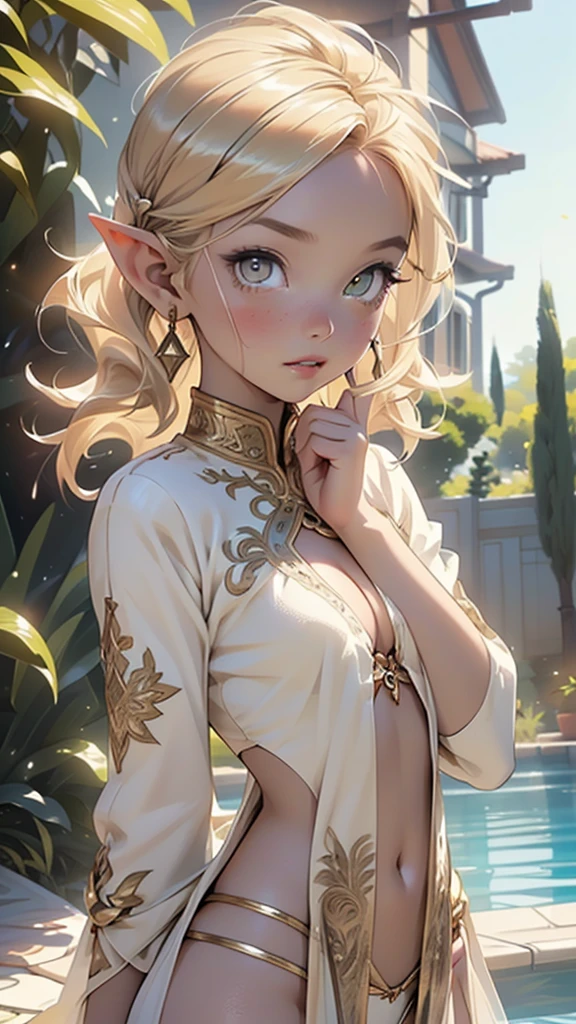cute loli elf,(((little ,tiny little body,little))),(((6 ))),((anime elf with extremely cute and beautiful blonde hair)), (((elf))), (((elf ears))),
(((flat chest))),((((blonde hair:1.35,messy blonde hair,colored inner hair,ear breathing)))),(((gold_eyes:1.3))),intricate eyes,beautiful detailed eyes,symmetrical eyes,big eyes:1.5,(((lustrous skin:1.5,bright skin: 1.5,skin tanned,shiny skin,very shiny skin,shiny body,plastic glitter skin,exaggerated shiny skin,illuminated skin))),(delicate detailed fingers,detailed body,(detailed face)),
cute,slutty,erotic,daring,((nsfw)),
zettai ryouiki,revealing clothing,show skin,(((Sexy ivory arabian clothes, ivory arabian outfit, wearing a ivory sexy arabian clothes:1.3,ivory arabian bikini))),((ivory loincloth,visible thong straps)),(ivory clothes,semi-naked,with little ivory clothing),(((intricate outfit,intricate clothes,embroidered outfit,ornate outfit,embroidered clothes,ornate clothes))),
(dynamic pose:1.0),embarrassed,(centered,scale to fit dimensions,Rule of thirds),
((beautiful bath house made of arab marble and arab pillars, beautiful clear water in pool)),scenery:1.25,((intricate scenery)),((arab palace background)),extremely scenery,(sunset, golden hour),
(Glossy winter ornaments),highres,sharp focus,(ultra detailed,extremely detailed),(photorealistic artwork:1.37),(extremely detailed CG unity 8k wallpaper),(((vibrant colors,vibrant theme))),(intricate),(masterpiece),(best quality),artistic photography,(photography taken by sldr),(intricate background),perfect rendered face,perfect face details,realistic face,photo realistic,((intricate detail)),(((realism))),