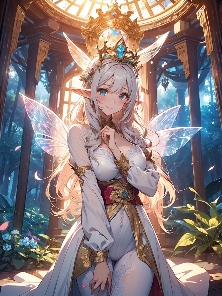 最high quality、1 woman elf on screen 、sexly, Beautifully decorated dress、Beautiful foam、、CourtyardShining fairy wings、Flower fractal art Beautiful Nature Separate swimsuit 、Bigger on the screen((cowboy shot )) 、see-throughbodystocking,underwear,Beautiful radiance,High-definition depiction, Realistic, 8K, Unity, beautiful Shot, light smile, Beautifully and vividly drawn, , Beautiful, beautiful, clear skin、sexly,beautiful underwear,Countless rays of light pouring down, Swirling Light, Raise one arm above your head, Intense light is emitted from the magic circle in front of the girl. forest、Lots of leaves、green leaves、flower、Particles of light、Bedroom at night、Magic Palace、Fairy tale、
Romanticism,Cowboy Shot: The most beautiful form of chaos, Mr..々colour, Intertwined flowers, Particle,magical gentle light,smile,sexly,image quality、masterpiece、Beautiful Face、Super beautiful elf woman((Big breasted 22 year old office lady、Bust 100,Beautiful long ironed hair 、bionde hair,height: 165cm。、sexly、ANDsbian、、high quality、、Visual art、Written boundary depth、、ANDlf ANDars、、universe、Happy smile、gentle light、ANDlf forest、elegant、ticker beautiful decorative、、magic、forest、beautiful tiara、Beautiful bed、Beautiful Landscape、A kind smile、wonderful、Fluttering petals、Dance happily、、Cultivate fantasy、、Mystery light Lots of flowers、、art、forest, palace, art,mystery,Ultra-high resolution,atmosphere A colorful and dreamy anime-style illustration of a young girl with beautiful hair,Beautiful Forest. surrounded by a kaleidoscope of colors and glowing lights. The background is filled with whimsical details and a magical atmosphere. --ar 3:4 --style raw --stylize 600 --niji 6、Throne Beautiful エロnsfw