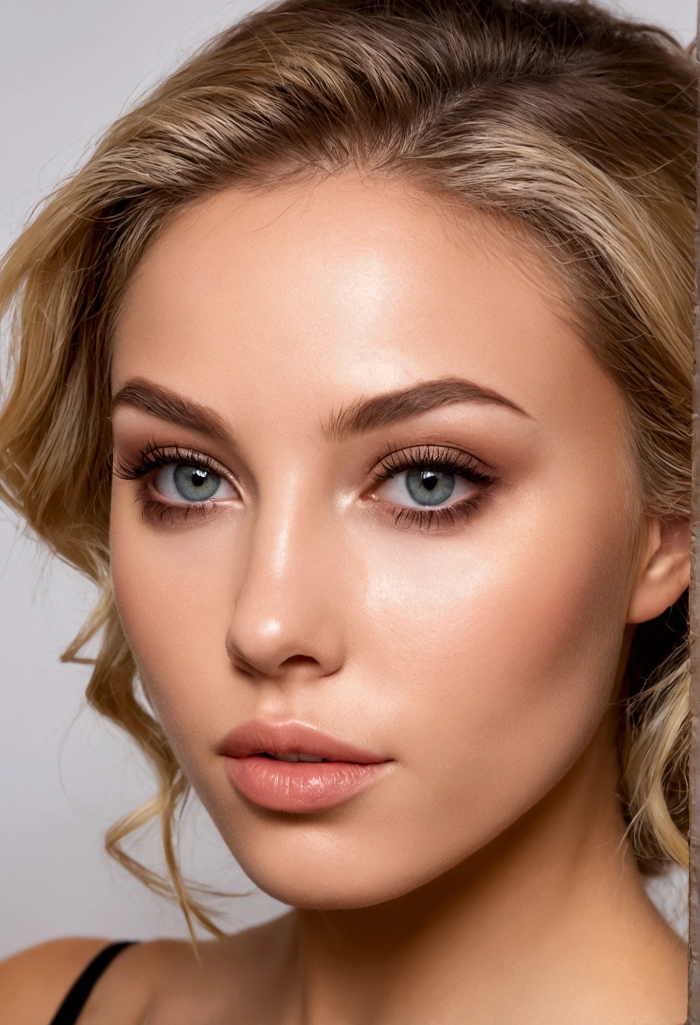 Jolie blonde, Face avant, angle parfait, 23 ans, nue, sexy, dans un lit, photo shooting, corps entier, visage affectueux, yeux marrons, haute résolution, Chef de&#39;ouvrages d&#39;art, Meilleure qualité,détails complexes, très détaillé,acuité, texture de peau parfaite, yeux détaillés, professionnel, 4k, tourné avec Canon, 85mm,Faible profondeur de champ,couleur de vision kodak, le fard à paupières, extrêmement détaillé, photo_\(ultra\), photoRéaliste, Réaliste, Post-traitement, détail maximum, rugosité, vrai vie, ultra Réaliste, photoréalisme, La photographie, 8K UH, La photographie