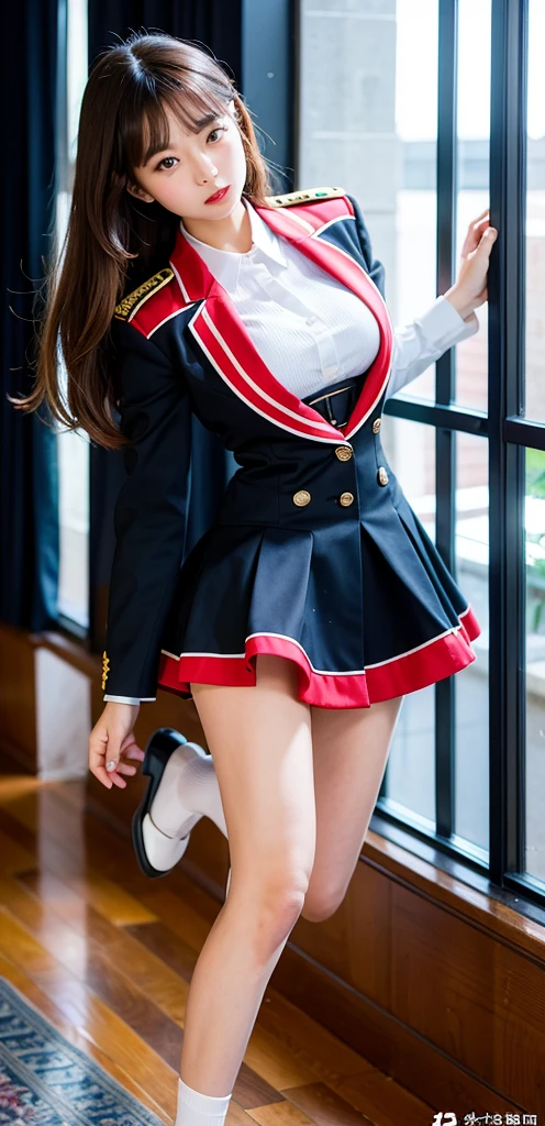 ((Highest quality))  ((masterpiece)), (detailed), One girl, sexy(whole body)　uniform
