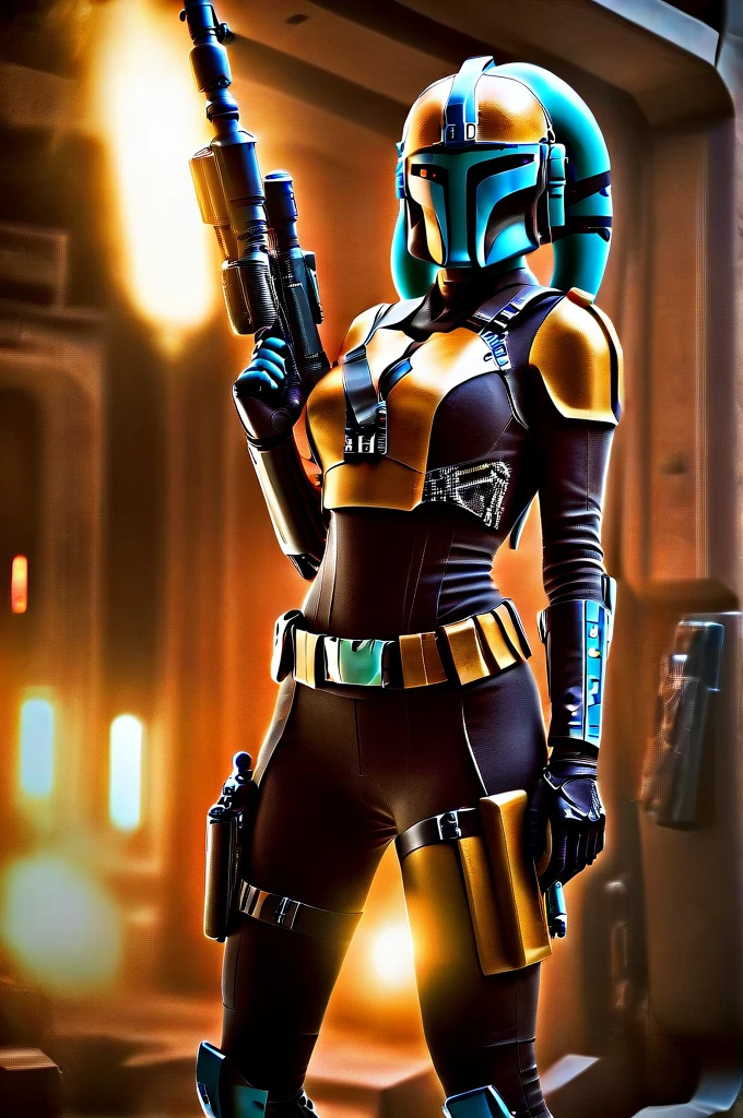 A ((female Twi'lek ))Mandalorian, detailed futuristic armor, intricate helmet, jetpack, blaster rifle, epic pose, dramatic lighting, gritty sci-fi atmosphere, cinematic, dramatic colors, highly detailed, 8k, photorealistic, masterpiece female Twi'lek
Waiting to start