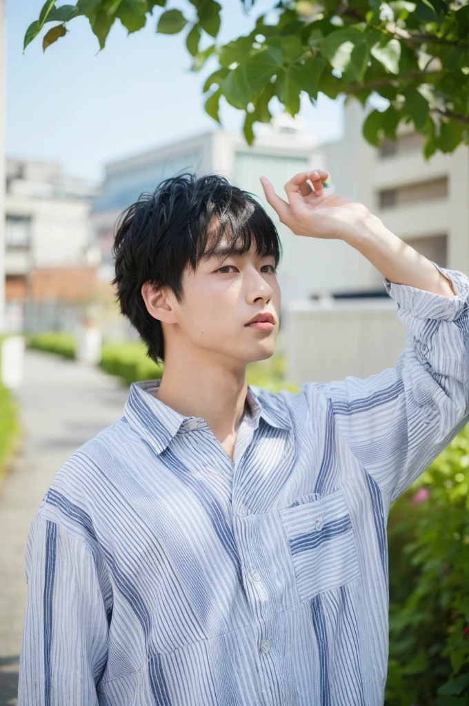 ( (8k:1.27), top quality, masterpiece, super high resolution:1.2) Japanese men's photo,