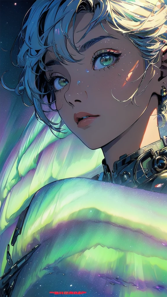 (((masterpiece, highest quality))),(((solo:1.2))),(((1girl:1.2))),(((32k wallpaper))),(very detailed, vintage science fiction),((((((cinematic movie poster)))))),(((((portfolio))))),(((((((Close-up))))))),,((((various angle)))),(((((ultimate highlight))))),((((complete. detailed face)))),(((((Extremely talented))))),(((most complicated machine))),(((text))),(((typography))),(((((best complicated machine))))),(((((super genius mechanic))))),(((((gorgeous light leak))))),(((detailed amazing sparkling eyes))),(((hexagon))),(((((Overly complicated background:unlimited Aurora)))))