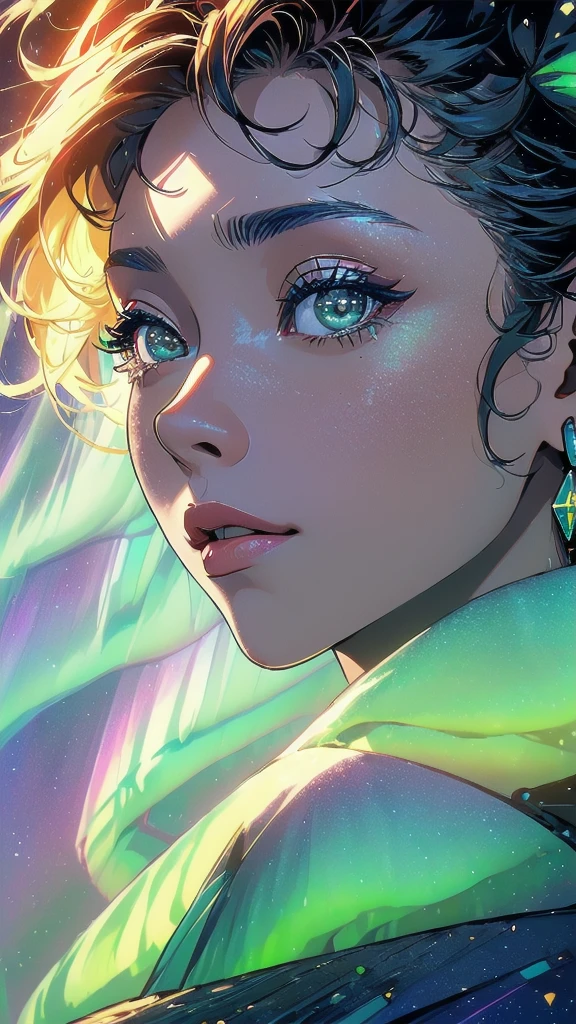 (((masterpiece, highest quality))),(((solo:1.2))),(((1girl:1.2))),(((32k wallpaper))),(very detailed, vintage science fiction),((((((cinematic movie poster)))))),(((((portfolio))))),(((((((Close-up))))))),,((((various angle)))),(((((ultimate highlight))))),((((complete. detailed face)))),(((((Extremely talented))))),(((most complicated machine))),(((text))),(((typography))),(((((best complicated machine))))),(((((super genius mechanic))))),(((((gorgeous light leak))))),(((detailed amazing sparkling eyes))),(((hexagon))),(((((Overly complicated background:unlimited Aurora)))))