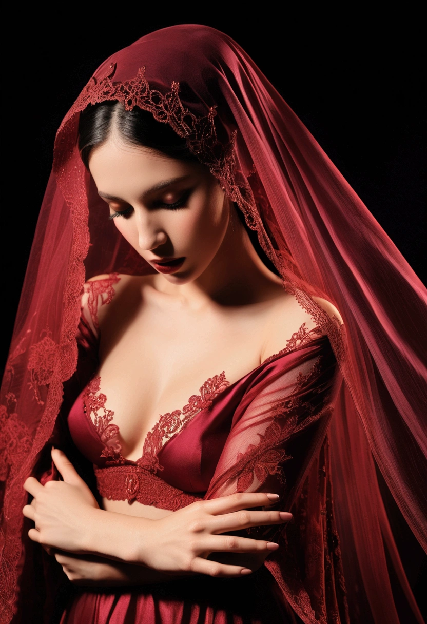 Veiled eroticism, Sensual transgression, Carnal awakening,
