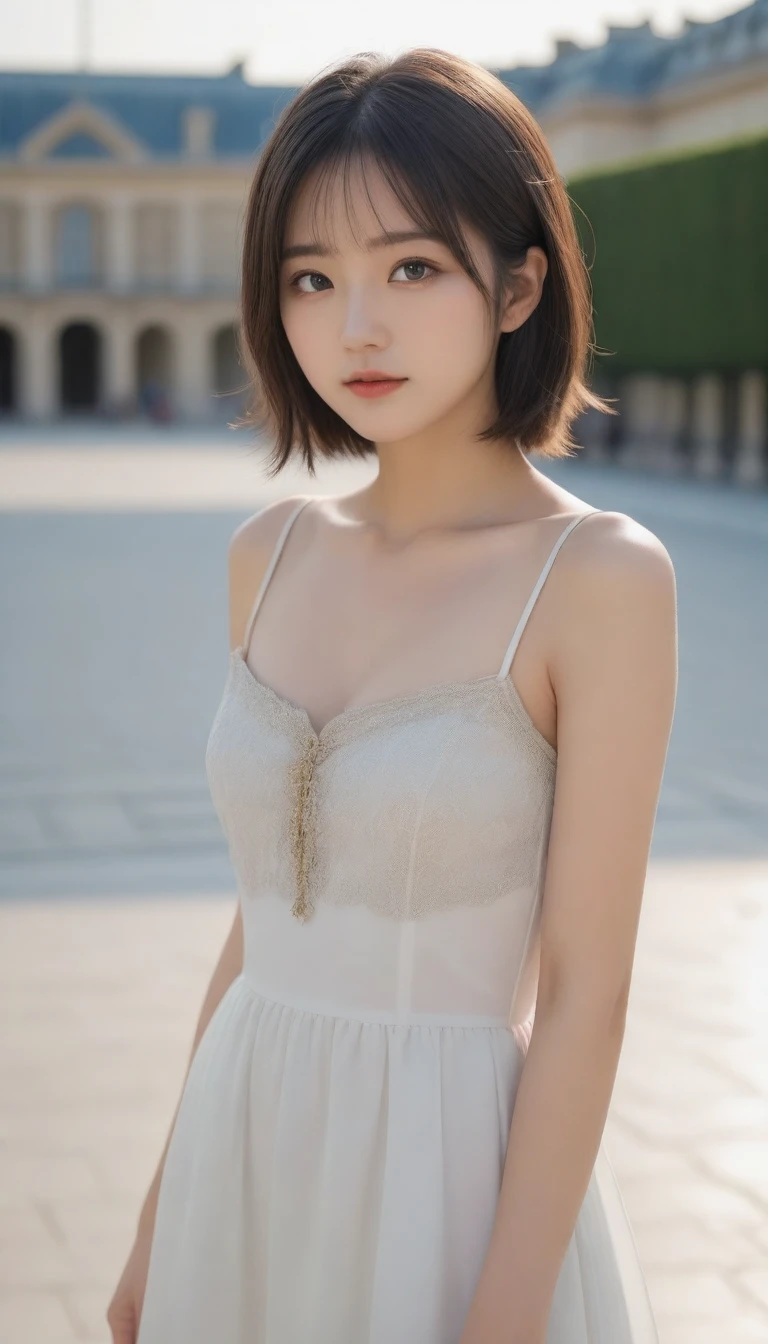 top Quority,Ultra-clear resolution,Clear eyes,plain face,s the perfect face,White skin,Perfect chest,with perfect legs,Random color style dress,Random environment