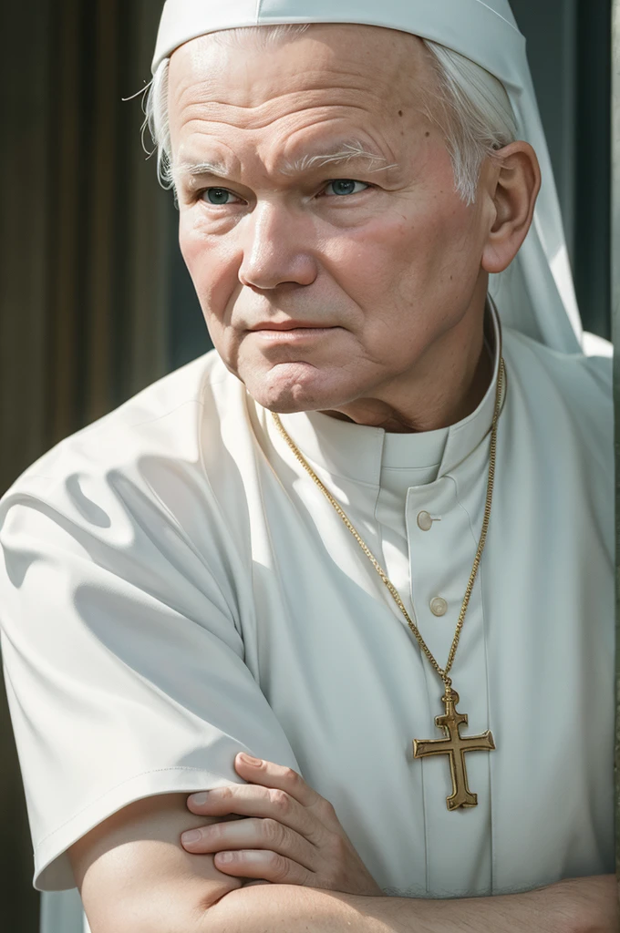 High definition image of Saint John Paul II