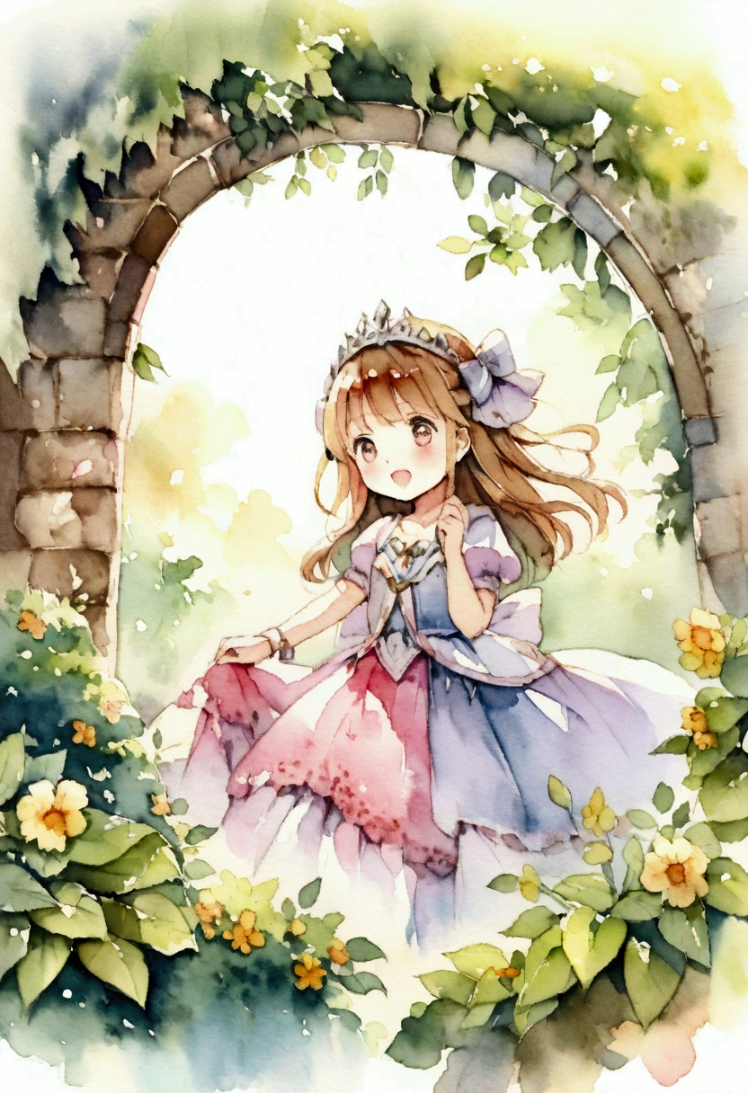 Princess and Prince　Fantasy　Picture books　watercolor