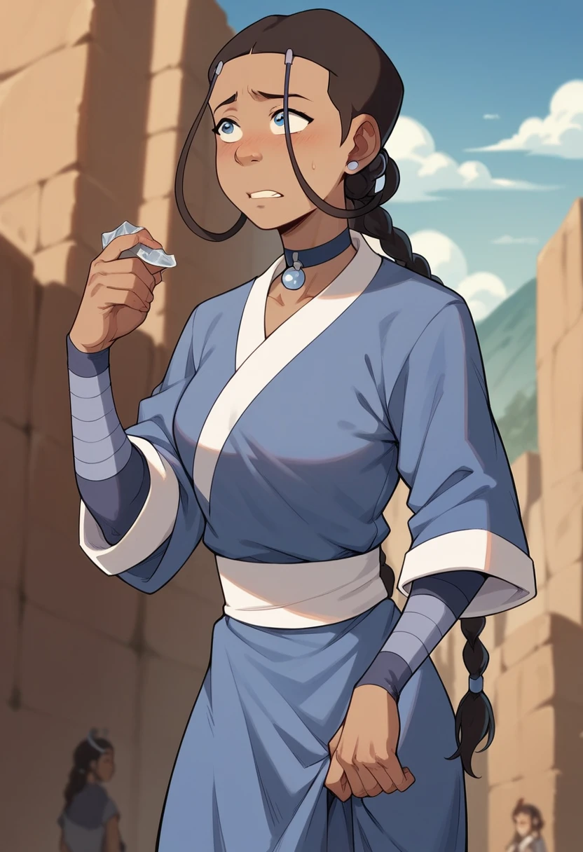 Katara futanari  transsexual massive dick