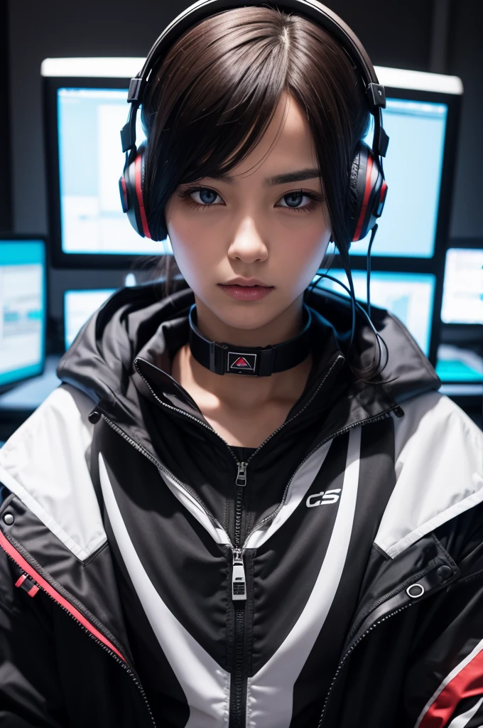gamer with collar